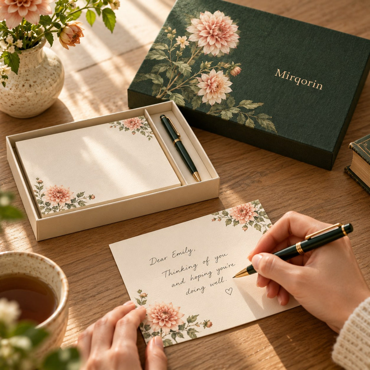 Mirqorin Petal — Desktop Note Atelier — scene